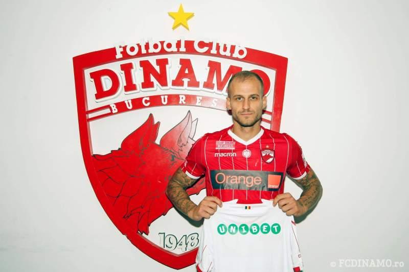 Fotbal: Dinamo Bucureşti l-a transferat pe atacantul Danijel Subotic