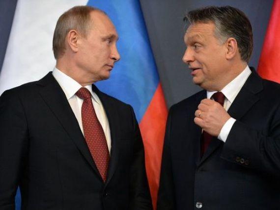 Preşedintele Putin şi premierul Orban vor avea convorbiri axate pe aspecte legate de furnizarea de energie şi gaze