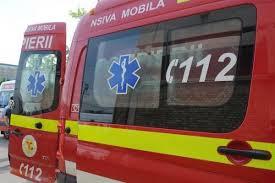 Accident GRAV în Sibiu. Şase răniţi, dintre care doi copii, după ce o maşină s-a răsturnat pe DN14