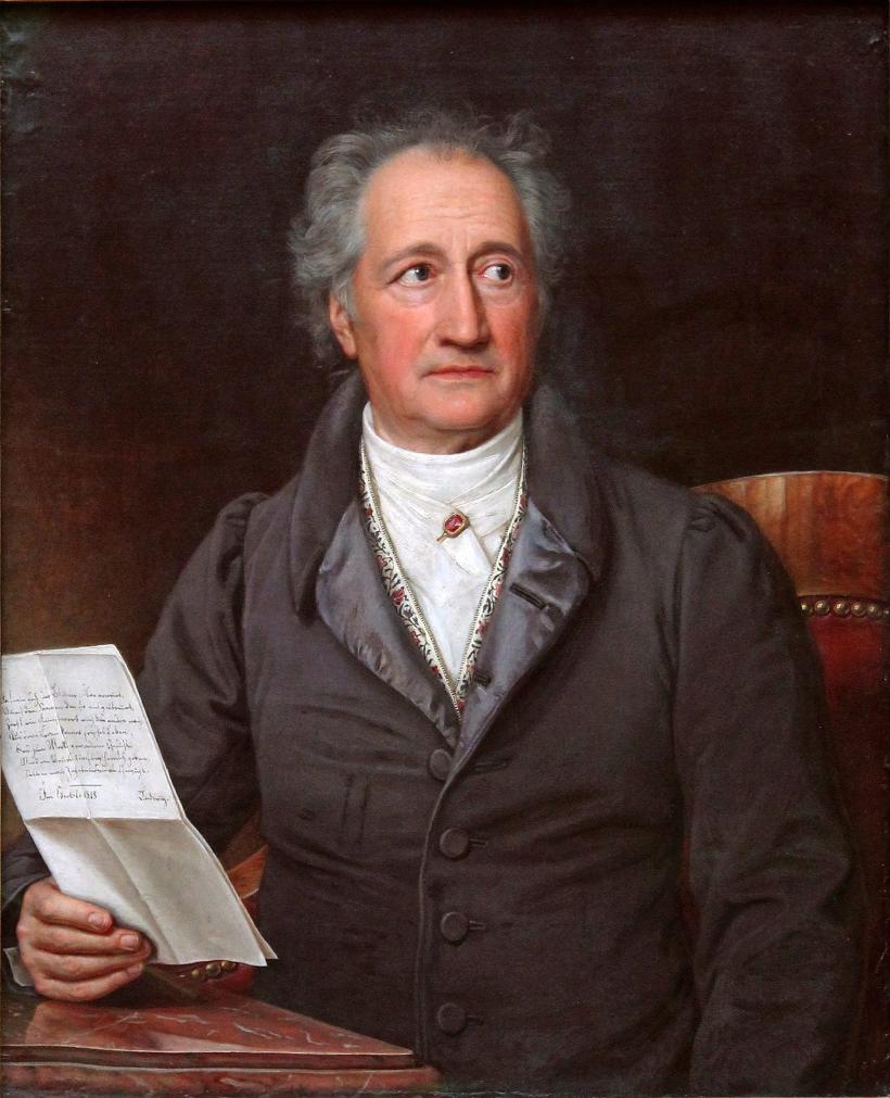 Un document semnat de Goethe, vândut la licitaţie pentu 21.000 de euro