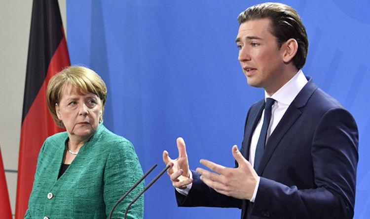 Angela Merkel şi Sebastian Kurz au convenit asupra necesităţii creşterii controalelor la frontierele UE