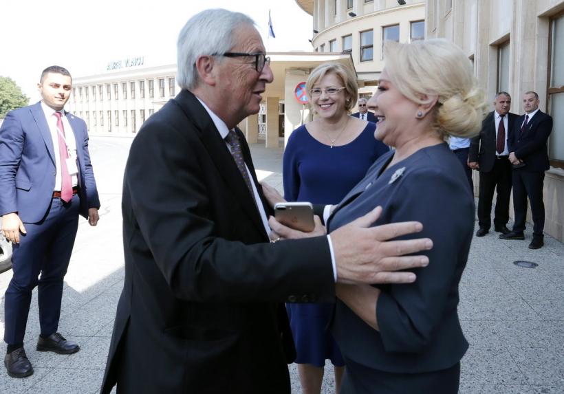 Întâlnire Dăncilă-Juncker din a doua încercare