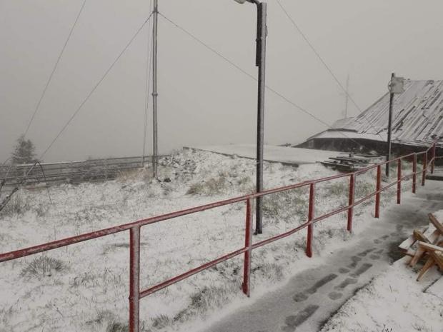 Prima ninsoare în România din iarna 2018-2019