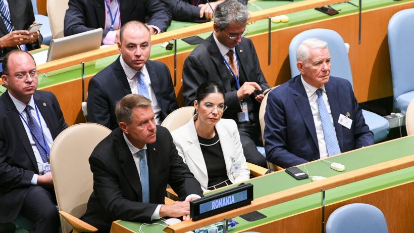 Iohannis, la ONU: Contăm pe sprijinul dvs pentru candidatura României la mandatul de membru nepermanent în Consiliul de Securitate