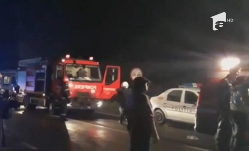 Accident GRAV lângă Brașov. O persoană a murit şi alte trei au fost rănite