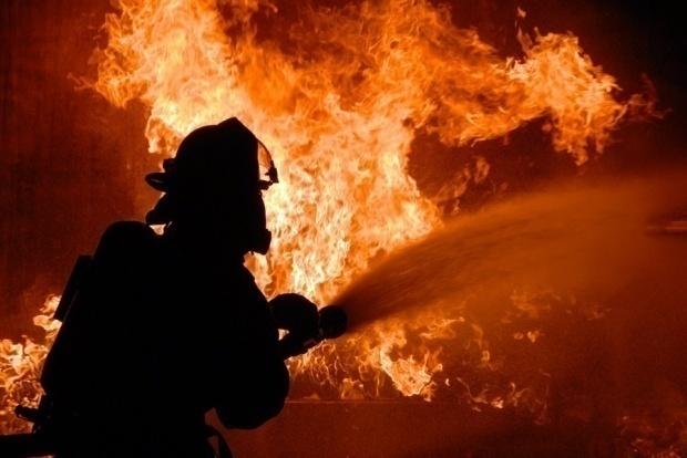 Incendiu puternic la un magazin din Zalău