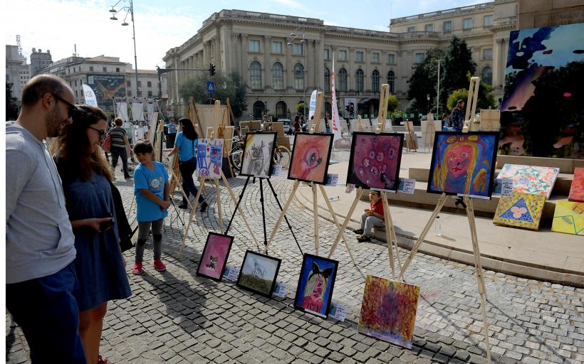 GALERIE FOTO. Art Walk Street România - primul festival outdoor de artă