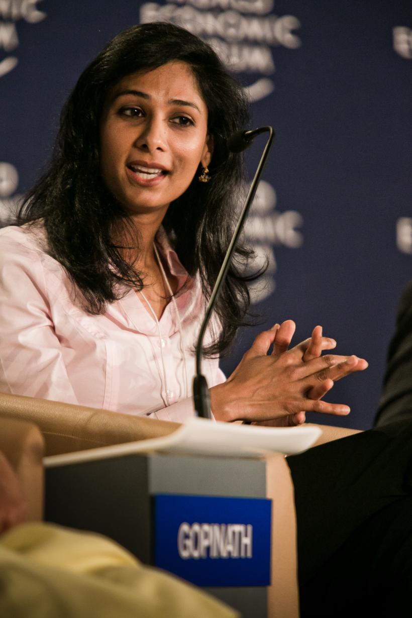 Gita Gopinath este noul economist şef al FMI