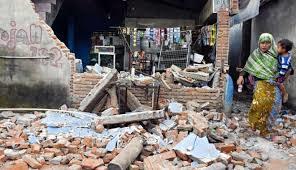 O biserică din Indonezia s-a deplasat doi kilometri față de locul în care era înaintea seismului