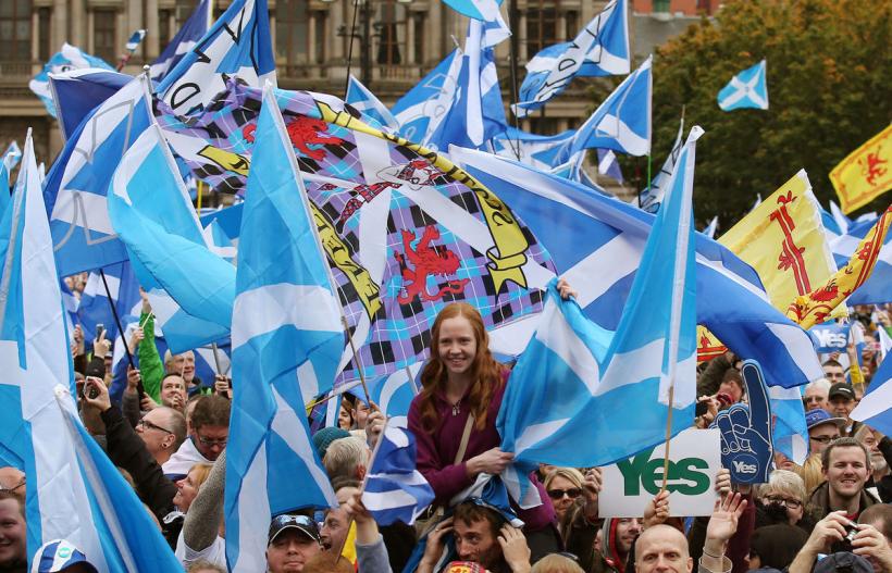 Miting pentru independenţa Scoţiei