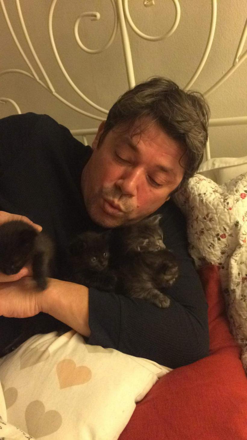 Cristi Iacob, juratul de la „Te cunosc de undeva!”, este un mare iubitor de pisici:  „Eu sunt cel care o moșește pe Usi, pisicuța noastră” 18634721