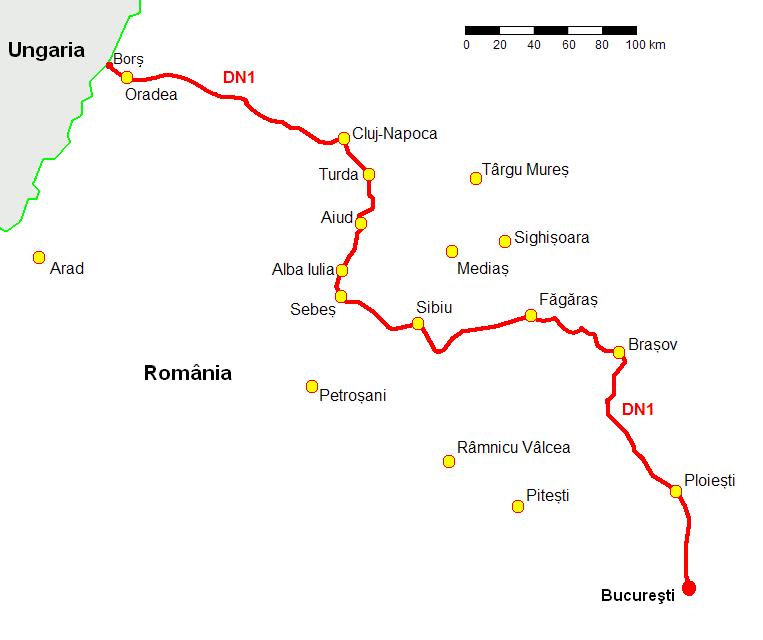 Circulație restricționată pe DN1 în urma unui accident cu două victime