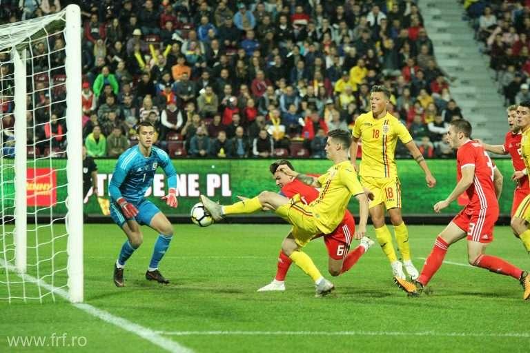Victorie URIAȘĂ obținută de România Under-21 în fața Țara Galilor. Tricolorii la un pas de calificarea la EURO 2019