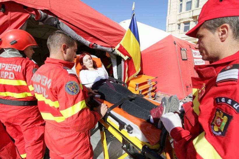 GALERIE FOTO Seism 2018: Ministrul Apărării se va afla, alături de militari, la spitalul de campanie de la Pantelimon