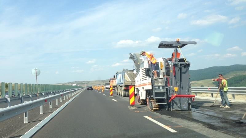 Anunţ infotrafic! Luni se desfăşoara lucrări de întreţinere pe Autostrada Soarelui