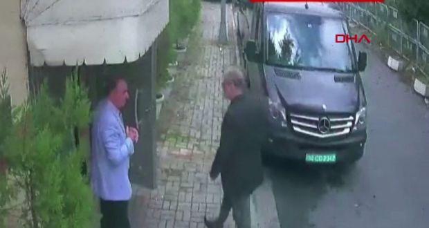 VIDEO. Camerele de supraveghere au surprins un bărbat îmbrăcat ca jurnalistul Khashoggi, în ziua în care acesta a fost asasinat
