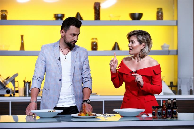”Chefi la cuțite”,lider de piață cu ediția premieră a sezonului 6, Florin Dumitrescu a câștigat prima amuletă în lupta culinară a chefilor