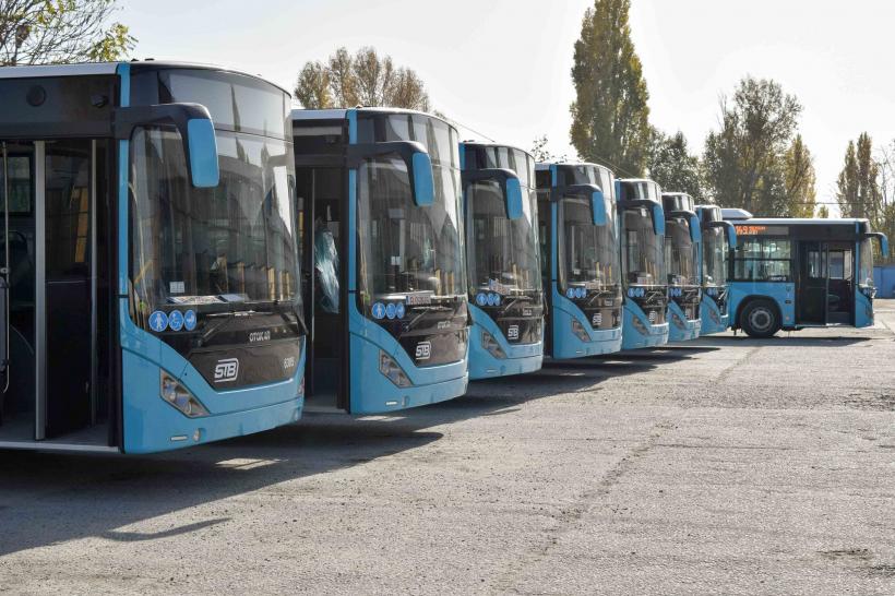 Primăria Capitalei: Au fost livrate primele 20 de autobuze noi