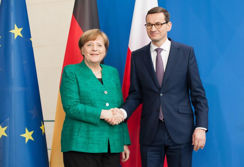 Cabinetul german partă consultări cu guvernul polonez la Varșovia