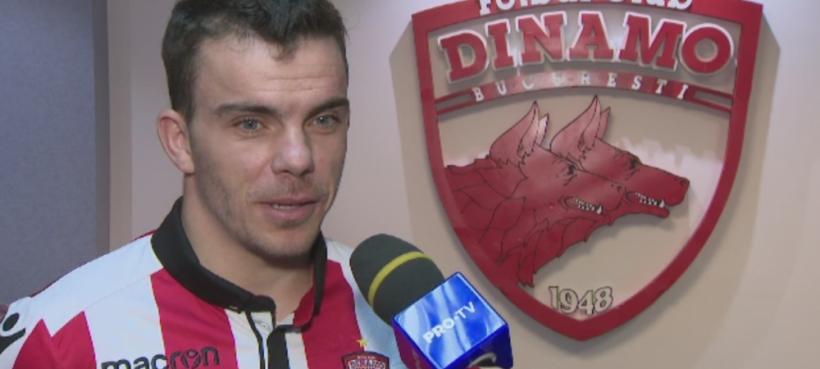 Fotbal: Nistor (Dinamo) - În derby putem să mai spălăm din ruşinea eliminării din Cupa României
