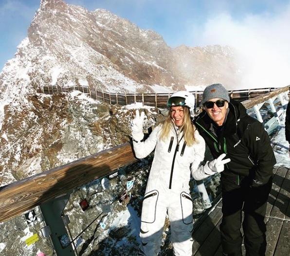 Simona Halep, la schi în Austria cu Darren Cahill