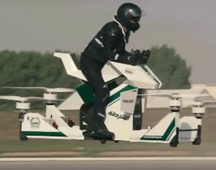 Dubai: Până în 2020 vom avea motocicletele zburătoare în acțiune