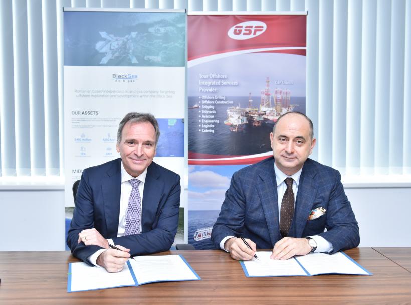 Black Sea Oil &amp; Gas acordă contractul de antrepriză generală pentru Proiectul MGD firmei GSP Offshore