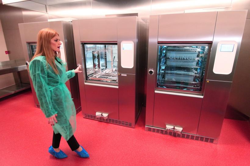 Chiuveta, “cea mai performantă staţie de sterilizare” de la SUUB 18640181