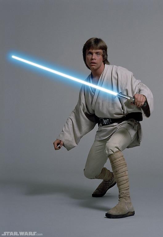 Sabia cu laser a lui Luke Skywalker, scoasă la licitaţie 