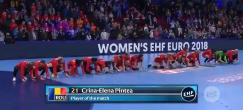 Campionatul European de handbal feminin: Victorie URIAȘĂ obținută de România după un meci chinuitor cu Spania