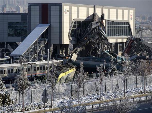 Grav accident de tren Turcia
