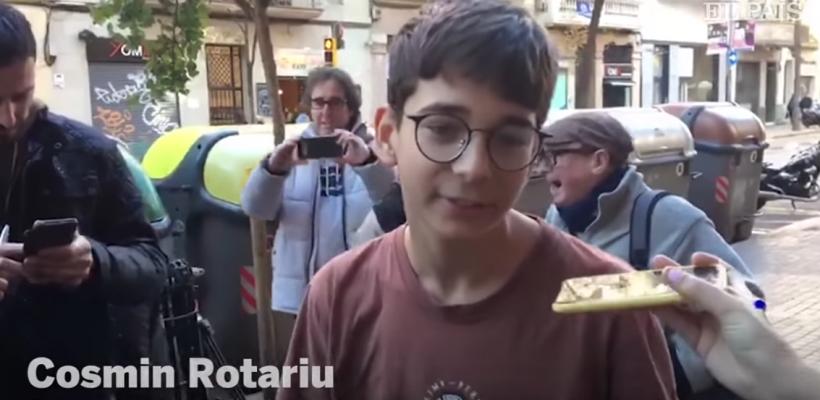 VIDEO Un băiat român a câștigat O AVERE la Loteria Copilului din Spania 