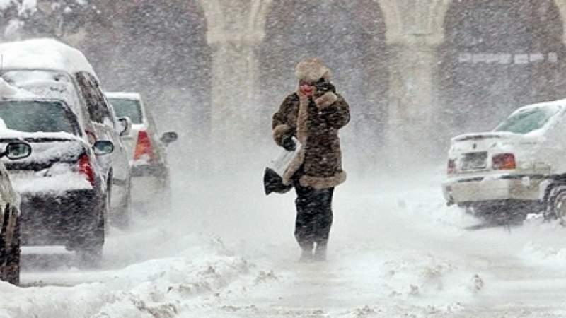 Avertizare ANM de ULTIMA ORĂ pentru București. Precipitaţii predominant sub formă de ninsoare, până vineri seară