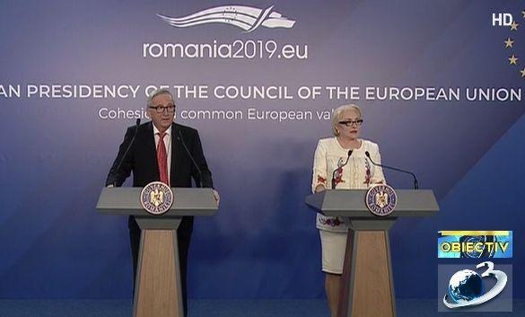 Juncker: Sper ca în timpul mandatului acestei Comisii, România să intre în Schengen