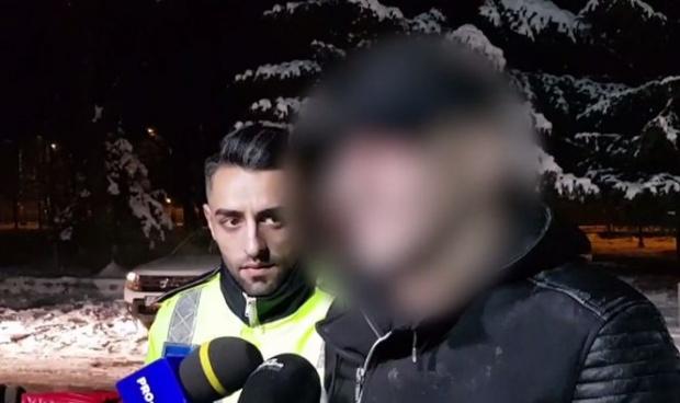 Un șofer beat, prins de polițiști după o urmărire prin București 