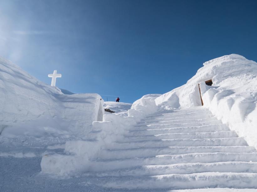 Biserica de gheaţă de la Bâlea Lac va fi sfinţită 18645922