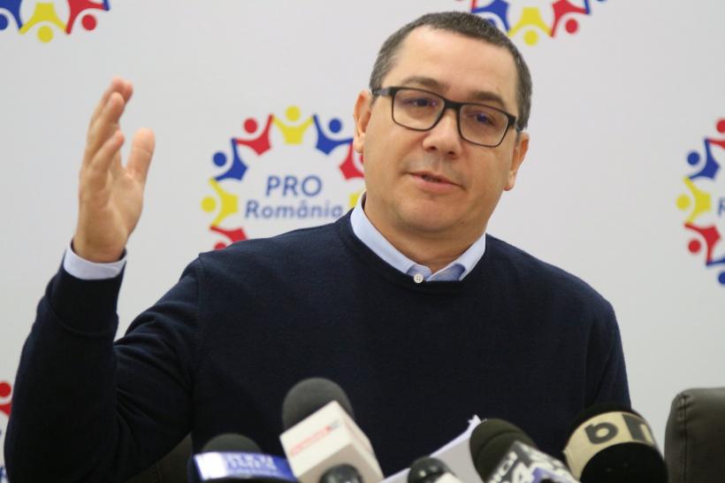 Ponta: Nu vreau să ajungem, în turul doi al prezidenţialelor, să alegem între domnii Iohannis şi Dragnea