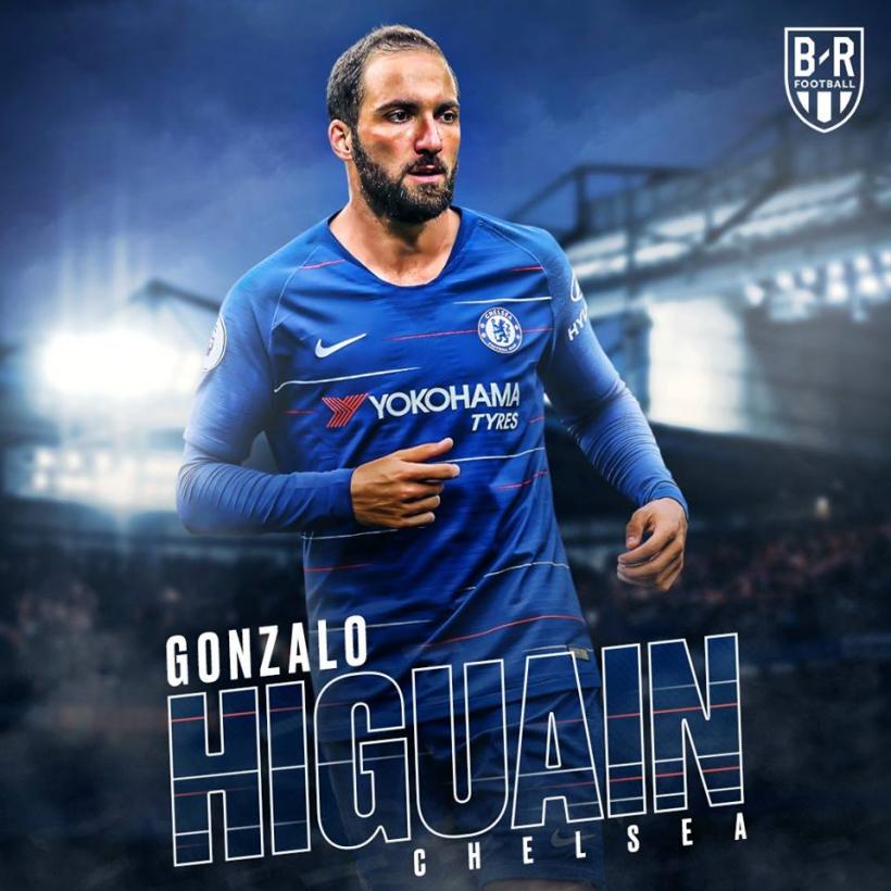 Gonzalo Higuain, împrumutat până la vară la Chelsea Londra