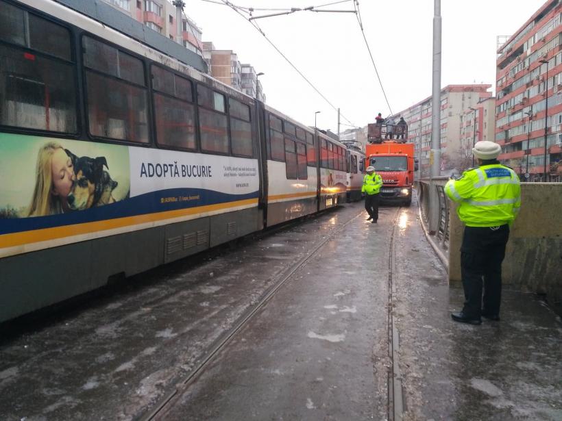 Tramvaiele și troleibuzele care nu circulă în București