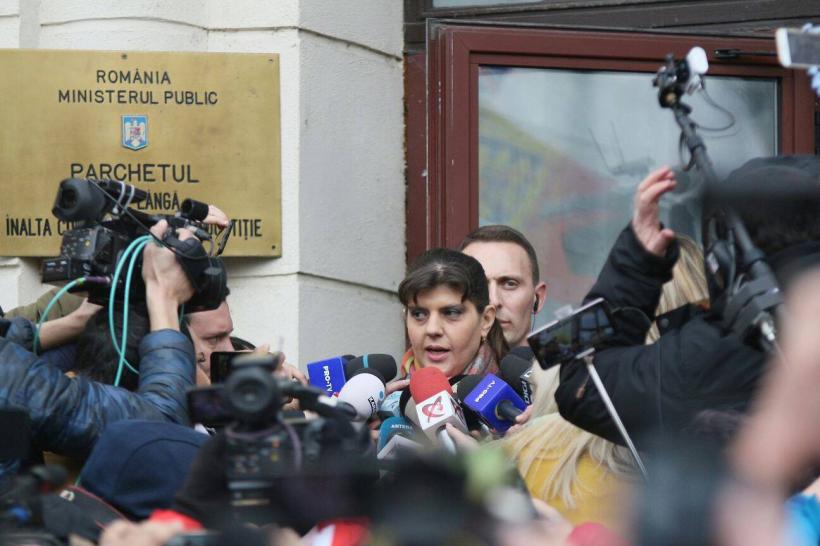 Laura Codruța Kovesi, după audierea la Parchetul General: Am calitatea de suspect