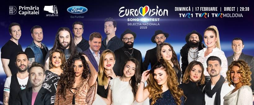 Piesa ce va reprezenta România la Eurovision 2019 va fi votată duminică