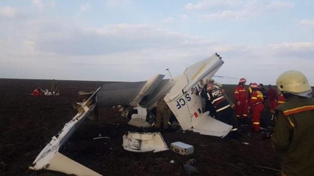 Update - Avion prăbuşit în Constanţa. O persoană a murit 