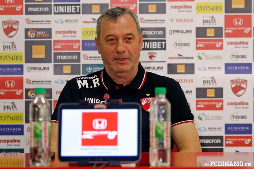 Mircea Rednic negociază prelungirea contractului cu Dinamo