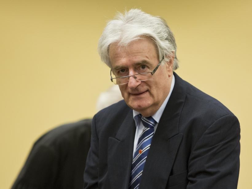  Radovan Karadzic a fost condamnat la închisoare pe viaţă