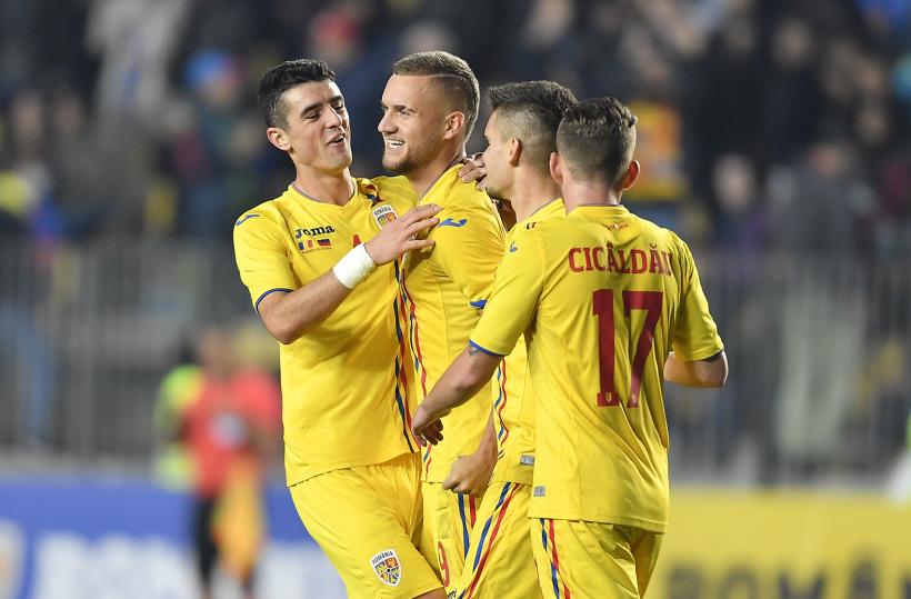 Fotbal: România U21 - Danemarca U20 1-0, în meci amical