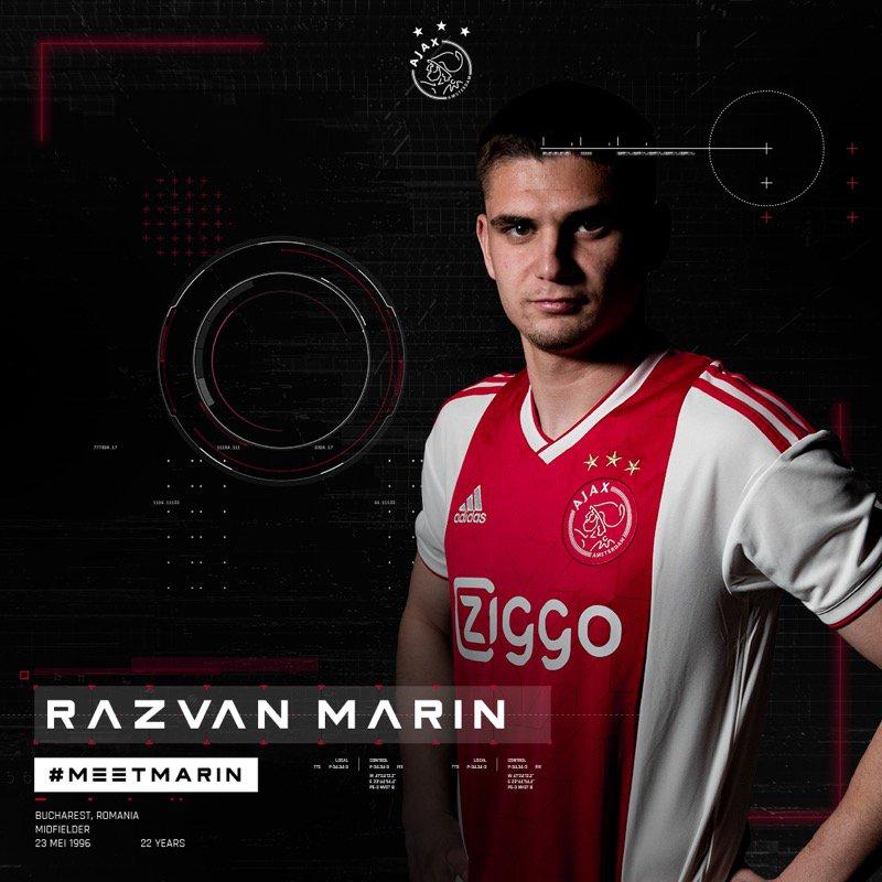 E oficial! Răzvan Marin a semnat un contract pe 5 ani cu Ajax Amsterdam