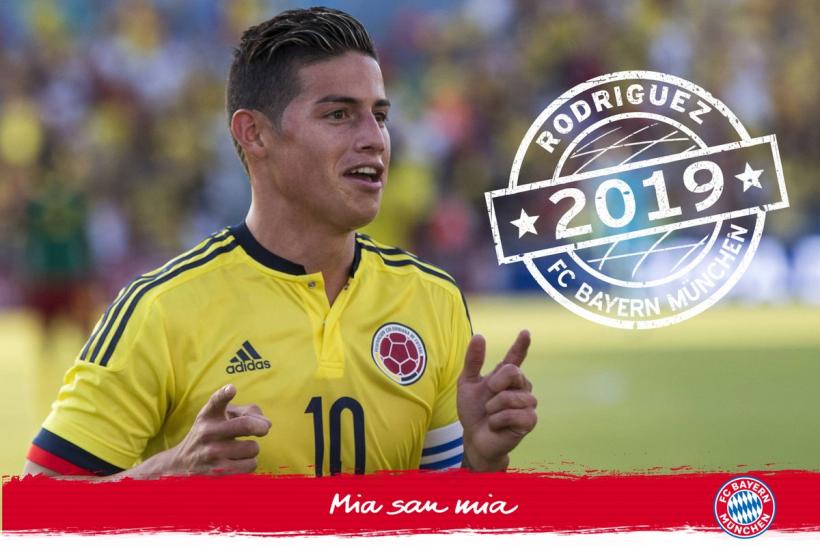 Fotbalistul columbian James Rodriguez a obţinut cetăţenia spaniolă