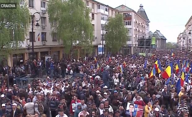 PSD, miting uriaș la Craiova. Sunt aşteptate 40.000 de persoane