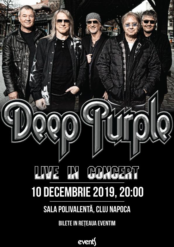 Legendara trupă Deep Purple se întoarce în România pe 10 decembrie, în premieră la Cluj