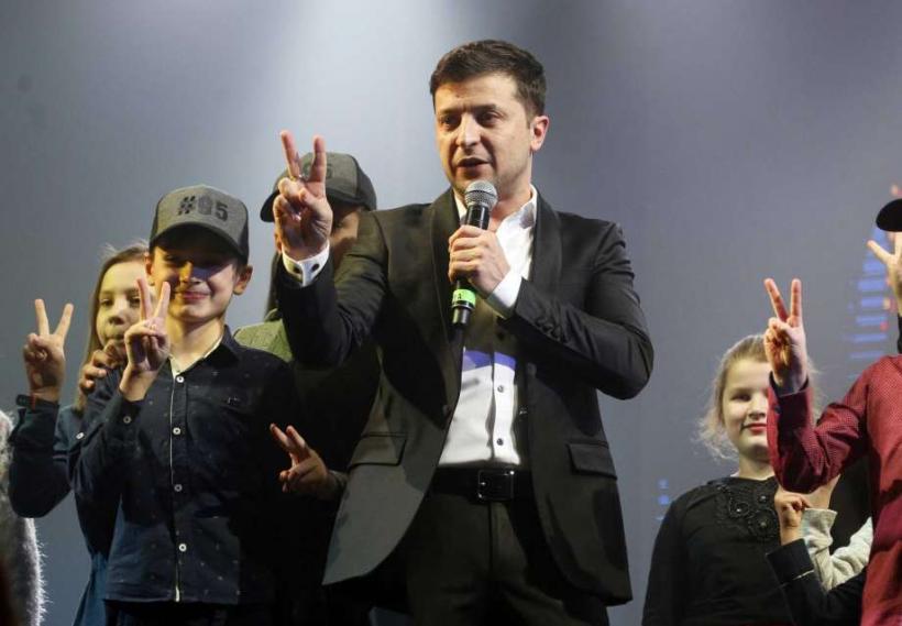 „Stand-up Comedy” în alegerile din Ucraina